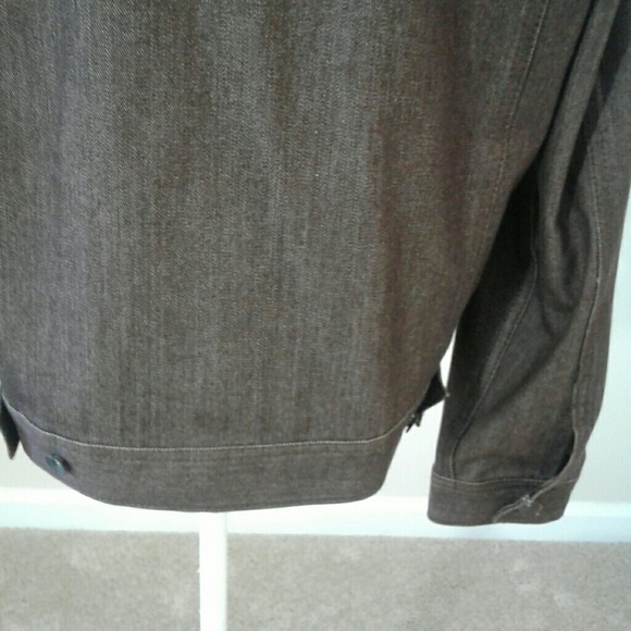 ROCAWEAR Man's brown denim jacket, Sz 42, - Picture 6 of 7